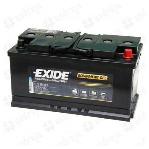 Exide ES900 12V 80Ah akumulator Slike