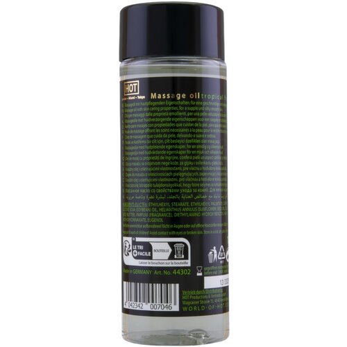 Hot ulje za masažu za njegu kože - tropsko voće (100 ml) Slike