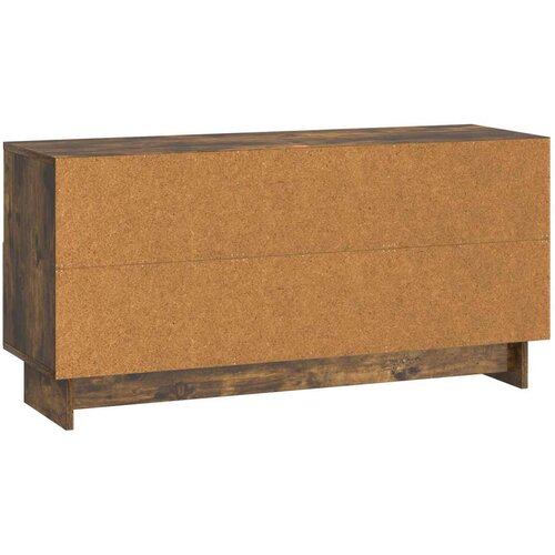 vidaXL TV omarica Dimljen hrast 102 x 34,5 x 50 cm Inženirski les, (5000202745) Cene