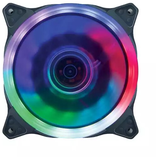 Zeus case cooler 120x120 single ring rgb Cene