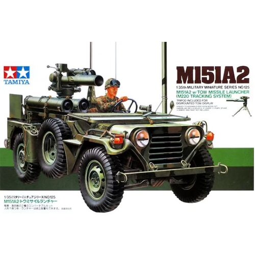 Tamiya Ameriški M151A2 z lanserjem raket TOW (sistem za sledenje M220), (21287127) Cene