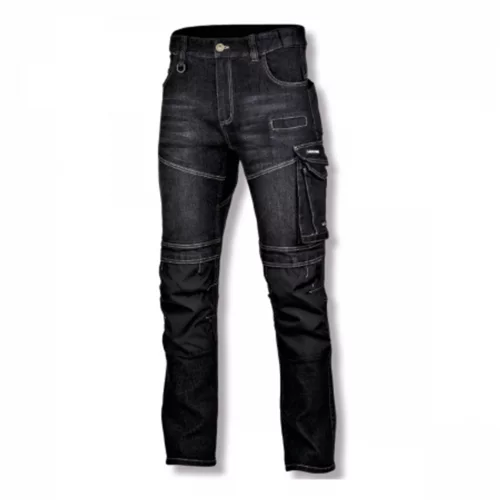 Lahti Pro delovne hlače Slim fit L4051701, S, črna