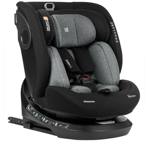 Kikka Boo Hike autosedište i-Size Dark Grey 40-150cm, Isofix Cene