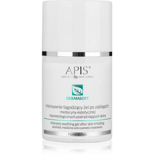 Apis Natural Cosmetics Dermasoft Home TerApis umirujući gel za osjetljivu i nadraženu kožu lica 50 ml