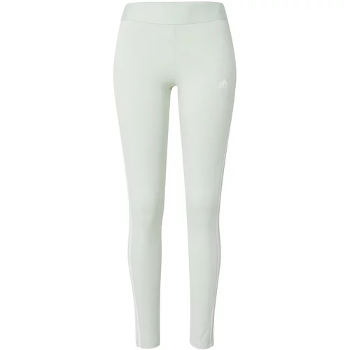 ADIDAS SPORTSWEAR Športne hlače 'Essential' svetlo zelena / off-bela