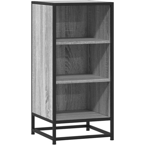 Maison Chic Komoda - Predalnik siva sonoma 35,5x35x76 cm inženirski les in kovina, (21721247) Cene