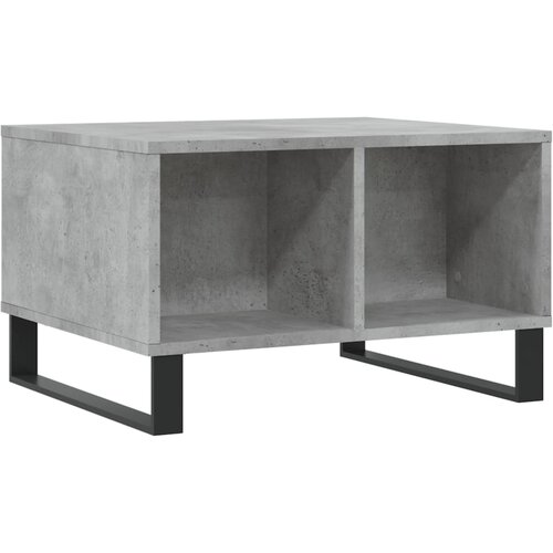  Stolić za kavu boja betona 60x50x36,5 cm konstruirano drvo Siva Slike