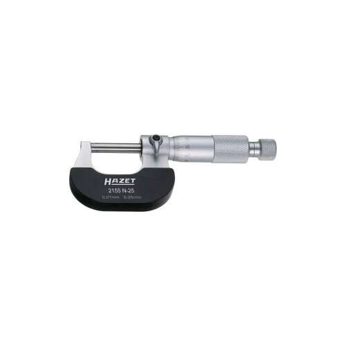 Hazet Vanjski mikrometar 0 - 25 mm 2155N-25 učitavanje: 0.01 mm tvornički standard Cijene