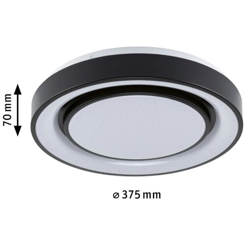 PAULMANN 70544 - LED RGBW/22W prigu&amp;scaron;iva stropna svetiljka RAINBOW 230V + daljinski upravljač Slike