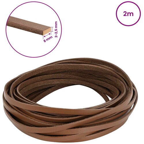  Kožni Remen Smeđa 200 x 0,8 cm Koža Slike