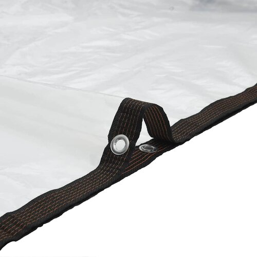  Prozirna cerada s u&amp;scaron;icama za vezice 1x6 m polietilen Slike