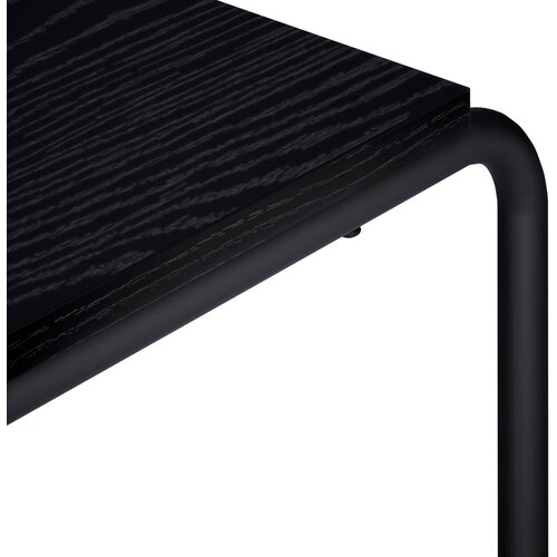  TV stalak 80 x 35.5 x 42 cm Crni hrast Konstruirano drvo Slike