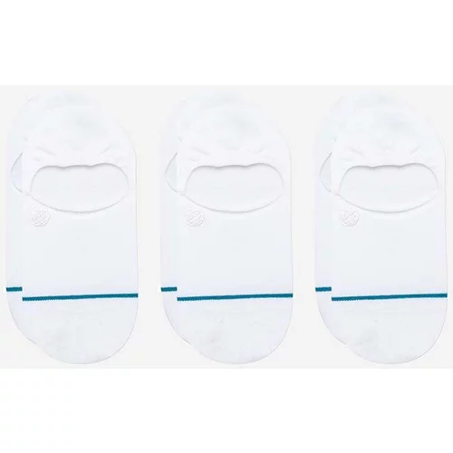 Stance Čarape Icon No Show 3-pack za muškarce, boja: bijela, A145A23ICO-WHT
