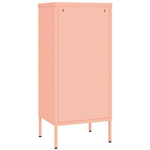 VidaXL Omara za shranjevanje roza 42,5x35x101,5 cm jeklo Slike