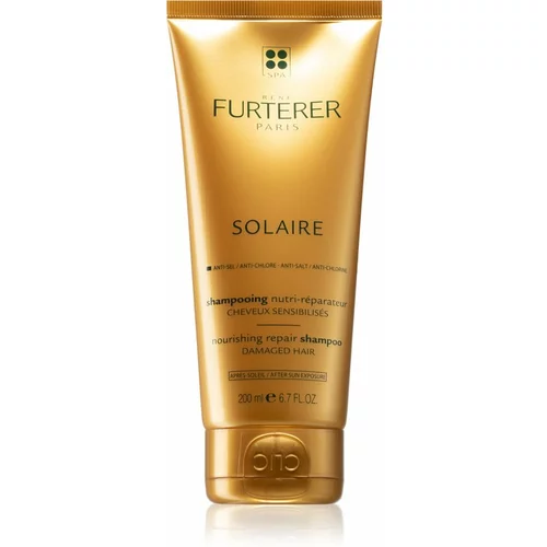 René Furterer Solaire hranjivi šampon za kosu iscrpljenu klorom, suncem i slanom vodom 200 ml