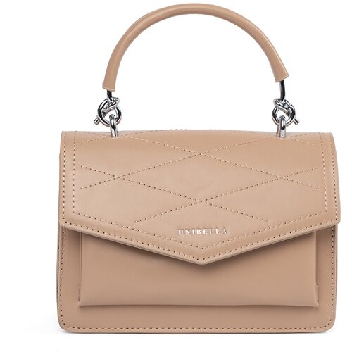 Shelvt Beige small women's handbag with a handle and a strap Cene