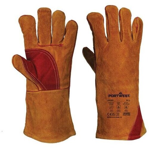 PORTWEST Rukavice A530 - varilačke sa ojačanjem/ braon Cene