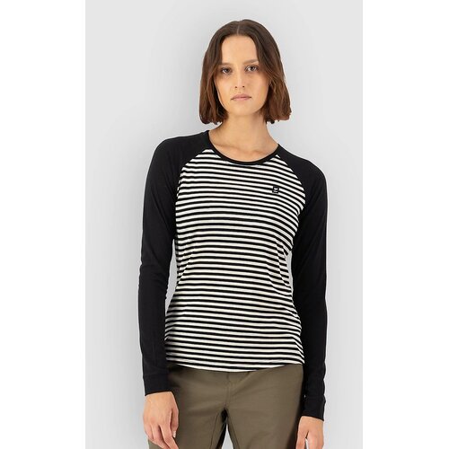 Mons Royale Icon Merino Raglan Funkcijska majica mr stripe / black Cene