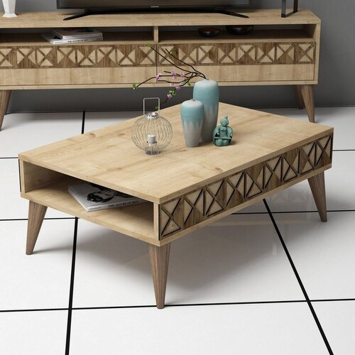  Line - Oak Oak Coffee Table Cene
