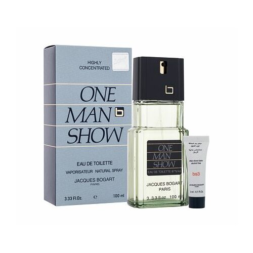 Jacques Bogart One Man Show darilni set toaletna voda 100 ml + balzam po britju 3 ml za mo&amp;scaron;ke Slike