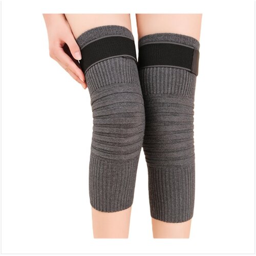 INF 3D upognjeni kolenski grelniki iz flisa - Zimska toplotna za&amp;scaron;čita nog, Unisex Gray XL, (5000335737) Slike