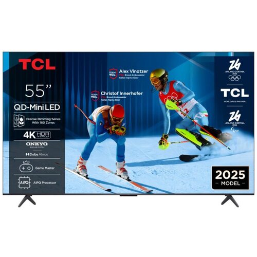 Tcl 55"C61KS 4K QD-Mini LED TV60Hz Google TV Game MasterDolby Atmos Onkyo 2.1 HDR Premium Cijene