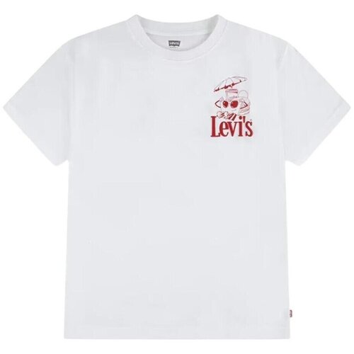 Levi&amp;#039;s Majice s kratkimi rokavi 9ER096-W1T Bela Slike