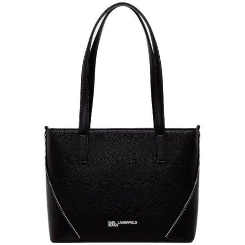 Karl Lagerfeld Nakupovalne torbe B3w30184 Klj Rebel Medium Tote Črna Slike