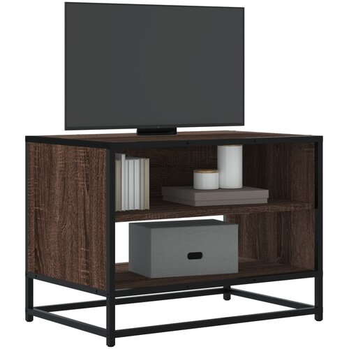 vidaXL TV ormarić Smeđi hrast 61x40x46 cm Konstruirano drvo i metal Cijene