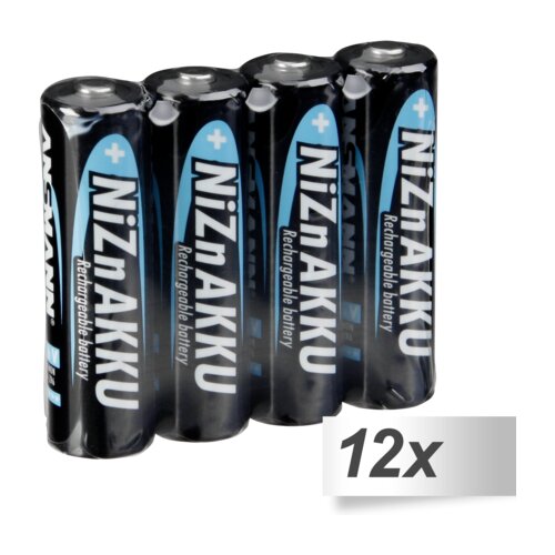 Ansmann 12x4 NiZn bat. Mignon AA 2500 mWh Slike