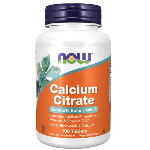 Now Foods Kalcijev citrat NOW, 300 mg (100 tableta) Cijene