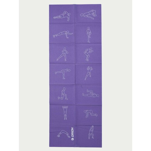 Orion EM3016F Prostirka za jogu 4mm &ndash; purple Cene