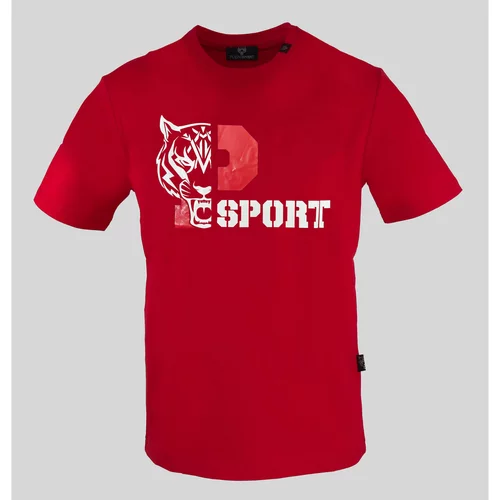 Philipp Plein Sport Majice s kratkimi rokavi - tips410 Rdeča