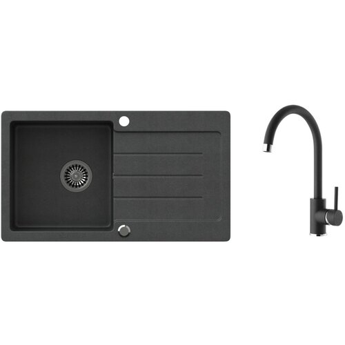 Sink Solution Set COMO (črna), (20511874) Cene