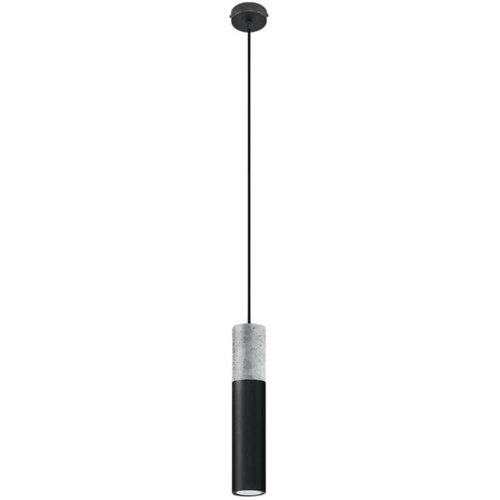  Sollux SL.0650 - Luster na sajli BORGIO 1xGU10/40W/230V beton/metal crna Cene