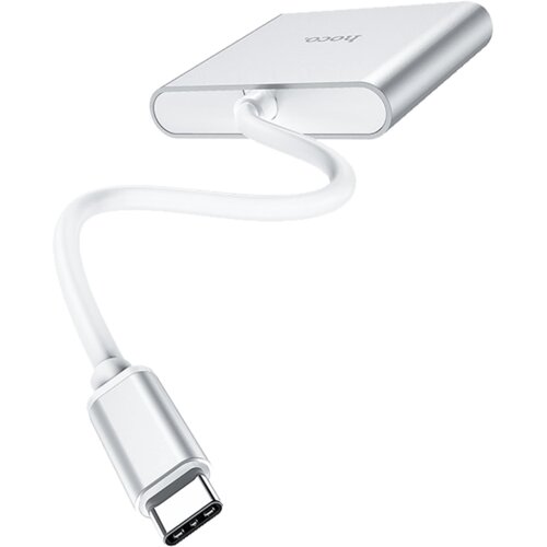Hoco. Konverter USB HUB type C to USB3.0/HDMI/PD - HB14 Easy use Slike