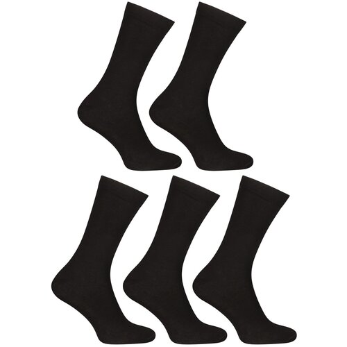 Nedeto 5PACK socks high bamboo black Cene