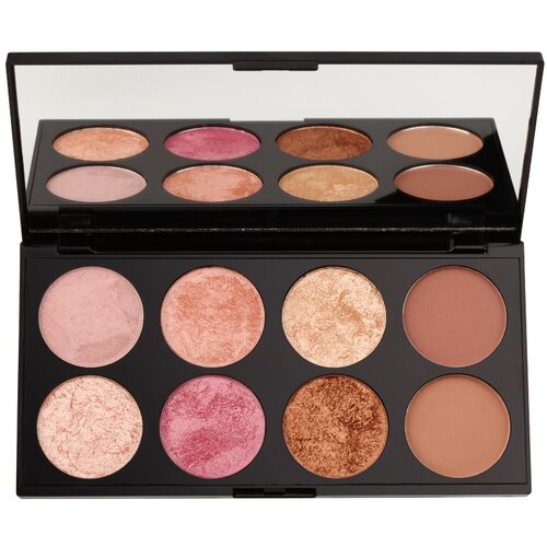 Revolution Ultra Blush Palette paletka 8 rdečil 13 g odtenek Golden Sugar 2 za ženske Cene