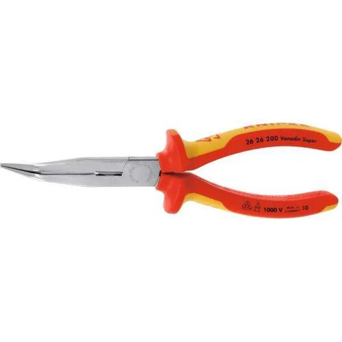 Knipex KLIJEŠTA POLUOKRUGLA ŠPIC KRIVA 200MM 26 26 200 KNIPEX Cijene