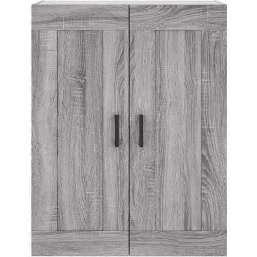  Visoka komoda siva sonome 69,5x34x180 cm od konstruiranog drva Slike