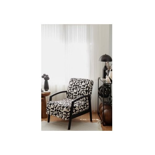 Atelier Del Sofa Ving Chair fotelja Luma Black White v2 Cene