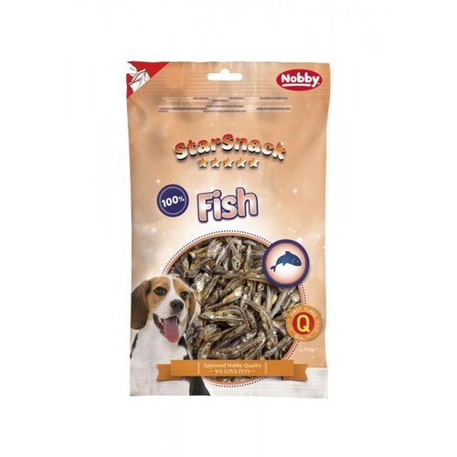 Nobby starsnack fish, su&amp;scaron;ene sardele - 113 g Slike