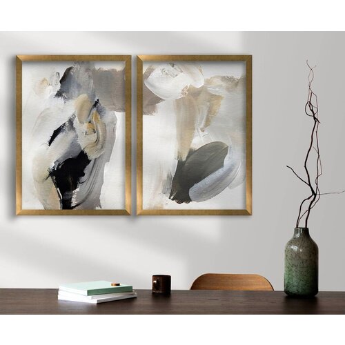 Wallity dekorativna slika 2P3853NISCT-005, 38x53cm, 2 dela Slike