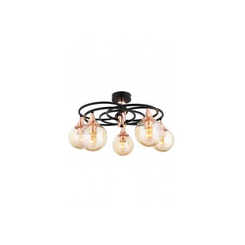 Opviq Luster AR-1661-5BSY, 31 cm, IP20, Crno-roza Cene