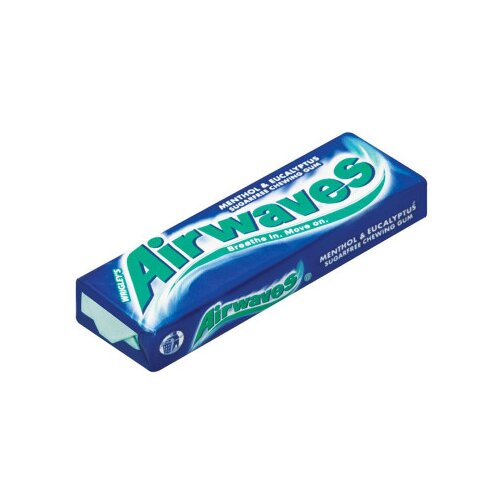 Airwaves Žvakaća guma Menthol &amp;amp; Eucalyptus 14g Slike