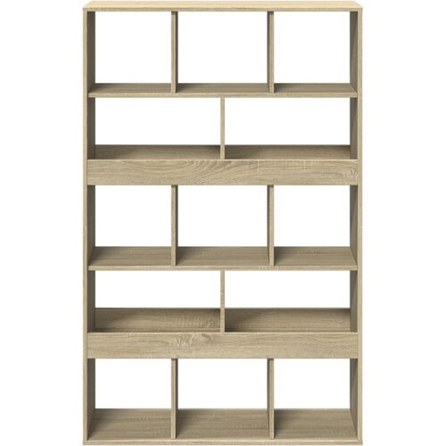  Regal za knjige boja hrasta 100x33x156,5 cm konstruirano drvo Slike