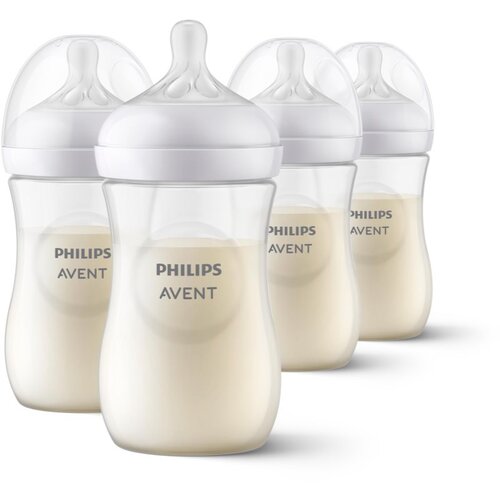 Philips Natural Response SCY903/04 steklenička za dojenčke 3-6m 4x260 ml Slike