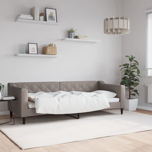  Dnevni krevet smeđesivi 80 x 200 cm od tkanine Cene