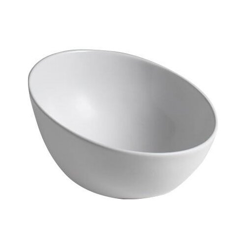 Sapho Bel keramičen okrogel umivalnik &amp;oslash; 44,5 cm Dome Obliquo &amp;ndash; Slike