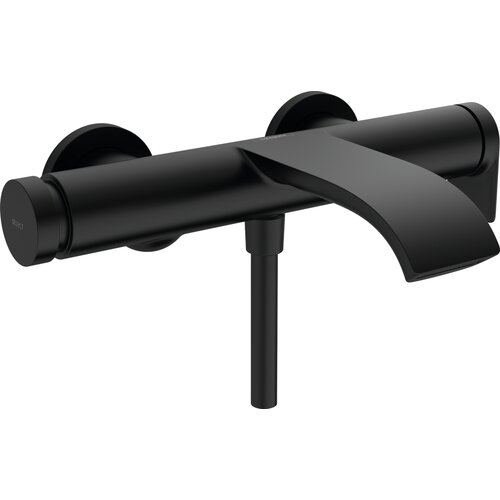 Hansgrohe 75420670 Vivenis stenska armatura za kad črna Slike